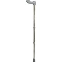 Loops Right Handed Ergonomic Handled Walking Stick - 12 Height Settings - Medium