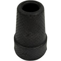 Loops Deluxe Chequered Design Walking Stick Ferrule - 22mm - Anti-Slip Design
