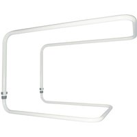 Loops Height Adjustable Bed Cradle - Tubular Steel Frame - 460 670mm Height - Bed Aid in Metallics