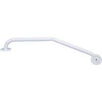 Loops 720mm White Curved Handrail - Ideal for Doorwars & Stairwells - Left Handed