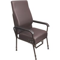 Loops Height Adjustable Easy Riser Lounge Chair - Spring Action Assisted Riser - Brown