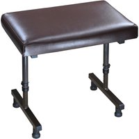 Loops Padded Leg Rest with Wipe-Clean Vinyl Finish - Height Adjustable - 385-535mm