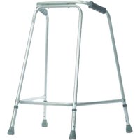 Loops Lightweight Aluminium Walking Frame - 860 to 960mm Adjustable Height Extra Large