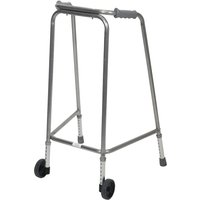 Loops Lightweight Aluminium Walking Frame with Wheels - 690 to 790 Height Extra Large