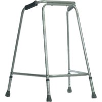 Loops Lightweight Aluminium Walking Frame - 680 to 780mm Adjustable Height - Small