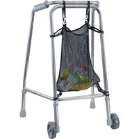 Loops Walking Frame Net Bag - Six Secure Straps - Easy to Fit Walking Aid Carry Bag