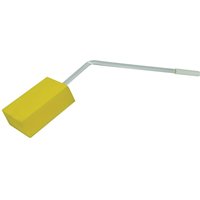 Loops Long Handled Bath Sponge - Ergonomically Angled Extra Long Handle - Bathroom Aid