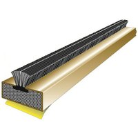 Loops 5 PACK Fire & Smoke Door Strip 2100 x 20 x 4mm Intumescent Fire Stop Brown