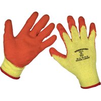 Loops PAIR Knitted Work Gloves with Latex Palm - XL - Improved Grip - Breathable