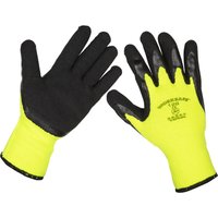 Loops PAIR Thermal Lined Superior Grip Gloves - Large - Latex Coating - Flexible