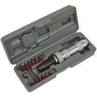 Loops 15 PACK Heavy Duty Impact Driver Set - Manual Tight Screw Remover Knurled Grip