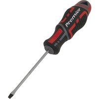 Loops PREMIUM Slotted 3 x 75mm Screwdriver - Ergonomic Soft Grip - Magnetic Tip