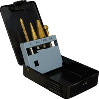 Loops 4 Piece Multifunction Bit Set - Drill Saw - Step & Tube Drills - Countersink