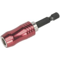 Loops Magnetic 1/4" Hex Drive Bit Holder - Pull Back Quick Release - Male to Female