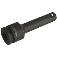 Loops 150mm Steel Impact Extension Bar - 3/4" Sq Drive - Spring-Ball Socket Retainer in Metallics