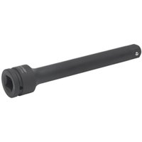 Loops 250mm Steel Impact Extension Bar - 3/4" Sq Drive - Spring-Ball Socket Retainer in Metallics