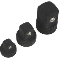 Loops 3 PACK - Low Profile IMPACT Socket Adapter Converter Set - Imperial Square Drive
