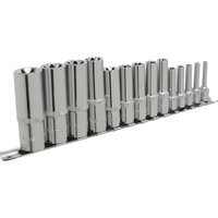 Loops 14 PACK TRX Star DEEP Socket Set - 1/4" 3/8" 1/2" Square Drive E4 to E24 Female