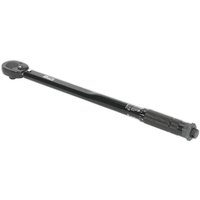 Loops Calibrated Micrometer Torque Wrench - 1/2" Sq Drive - Flip Reverse - Black
