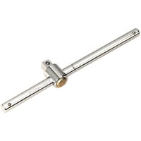 Loops 250mm Sliding & Locking T-Bar - 1/2" Square Socket Drive - Manual Hand Turn Tool