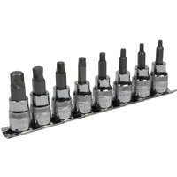 Loops 8pc IMPERIAL Hex Key Socket Bit Set - 3/8" Square Drive Damaged & Stripped Bolts