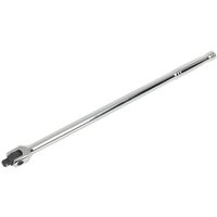 Loops 450mm Breaker Pull Bar - 3/8" Sq Drive Knuckle - Spring Loaded Socket Retention