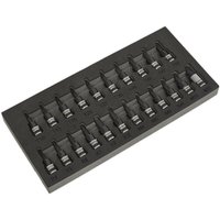 Loops 22pc TRX Star / Hex Key / Spline Socket Bit Set 3/8" Square Drive - PREMIUM BITS