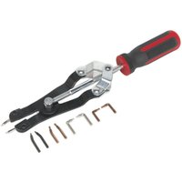 Loops Internal External Circlip Pliers - Interchangeable Tips - Precise Screw Action