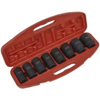Loops 8pc DEEP Impact Socket Set - 3/4" Square Drive - Metric Air Wrench Storage Case