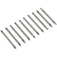 Loops 10 PACK Double Ended HSS Drill Bit Set - 1/8" - Pop Riveting Pilot Hole Drilling