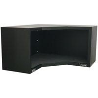 Loops 930mm Heavy Duty Modular Corner Wall Cabinet - Steel Construction - Fixings in Metallics
