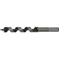 Loops 14 x 155mm Hardened Auger Wood Drill Bit - Hexagonal Shank - Woodwork Timber