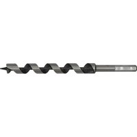 Loops 18 x 235mm Hardened Auger Wood Drill Bit - Hexagonal Shank - Woodwork Timber