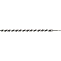 Loops 20 x 600mm Hardened Auger Wood Drill Bit - Hexagonal Shank - Woodwork Timber