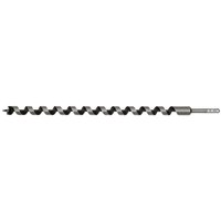 Loops 25 x 600mm Hardened Auger Wood Drill Bit - Hexagonal Shank - Woodwork Timber