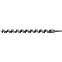 Loops 28 x 600mm Hardened Auger Wood Drill Bit - Hexagonal Shank - Woodwork Timber
