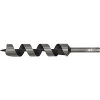 Loops 30 x 235mm Hardened Auger Wood Drill Bit - Hexagonal Shank - Woodwork Timber