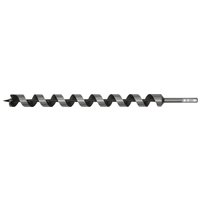 Loops 30 x 465mm Hardened Auger Wood Drill Bit - Hexagonal Shank - Woodwork Timber
