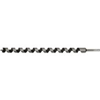 Loops 30 x 600mm Hardened Auger Wood Drill Bit - Hexagonal Shank - Woodwork Timber
