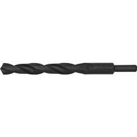 Loops 13 x 150mm HSS Roll Forged Blacksmith Drill Bit - Reduced Shank - 100mm Flute in Black