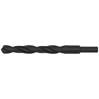 Loops 14 x 160mm HSS Roll Forged Blacksmith Drill Bit - Reduced Shank - 110mm Flute in Black