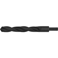Loops 23.5 x 230mm HSS Roll Forged Blacksmith Drill Bit - Reduced Shank - 165mm Flute in Black