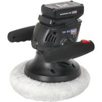 Loops 240mm Cordless Orbital Polisher - Foam Backing Pad - 18V 1.3Ah Lithium-ion