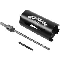Loops 78mm x 150mm - Dry Diamond Core Drill Hole Saw - Hex Drive Adaptor - Drill Bit