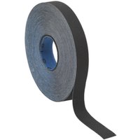 Loops Blue Twill Emery Roll - 25mm x 25m - Flexible & Tear Resistant - 80 Grit