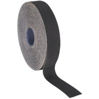 Loops Blue Twill Emery Roll - 25mm x 50m - Flexible & Tear Resistant - 120 Grit