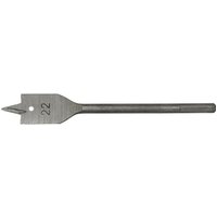 Loops 22 x 152mm Fully Hardened Wood Drill Bit - Hex Shank - High Performance Woodwork