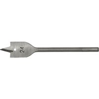 Loops 24 x 152mm Fully Hardened Wood Drill Bit - Hex Shank - High Performance Woodwork