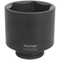 Loops 120mm Forged Deep Impact Socket - 1 Inch Sq Drive - Chromoly Wrench Socket