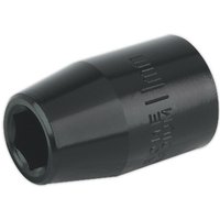 Loops 11mm Forged Impact Socket - 1/2 Inch Sq Drive - Chrome-Vanadium Wrench Socket